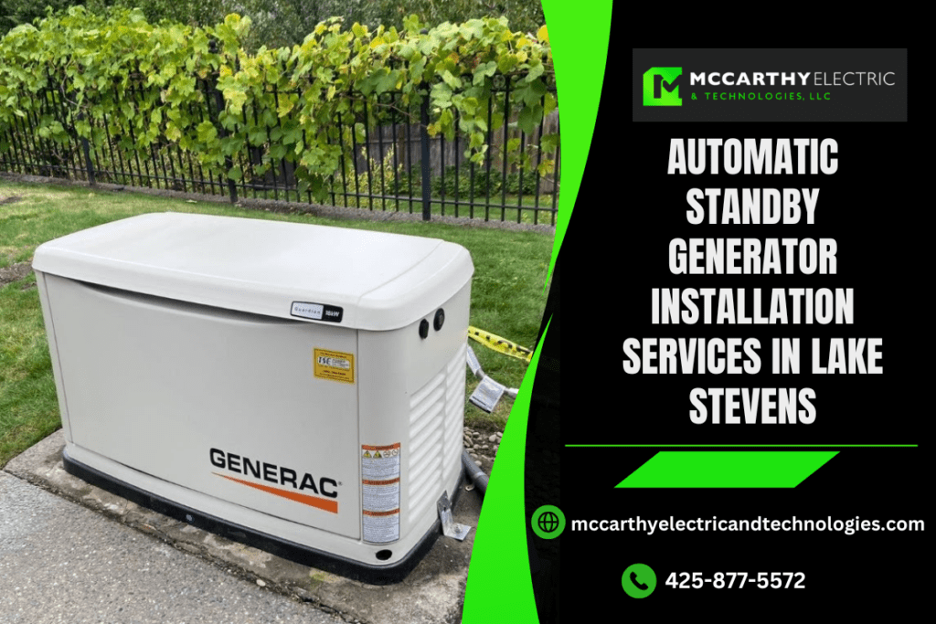 Automatic Standby Generator Installation Services in Lake Stevens