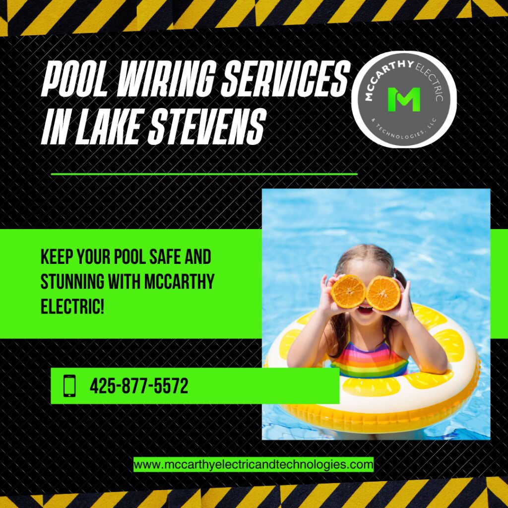 Pool Wiring Services in Lake Stevens