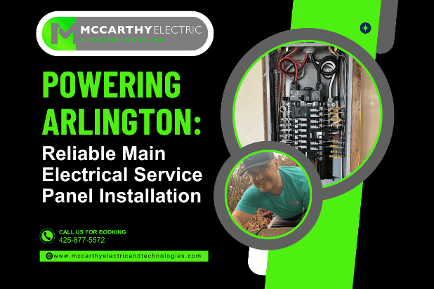 Arlington Main Electrical Service Panel Installation