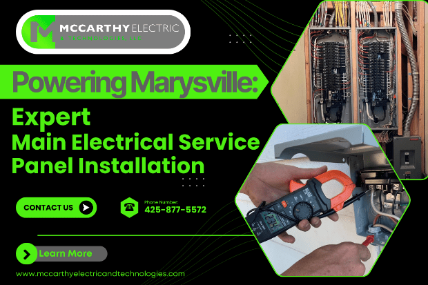 Marysville Main Electrical Service Panel Installation