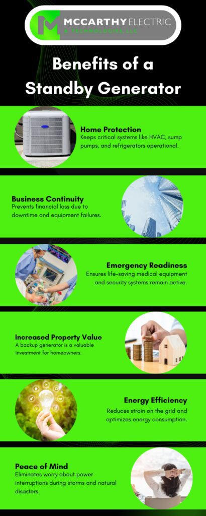 Benefits of a Standby Generator