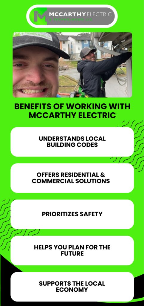 Benefits of Working with McCarthy Electric in Lake Stevens, WA
