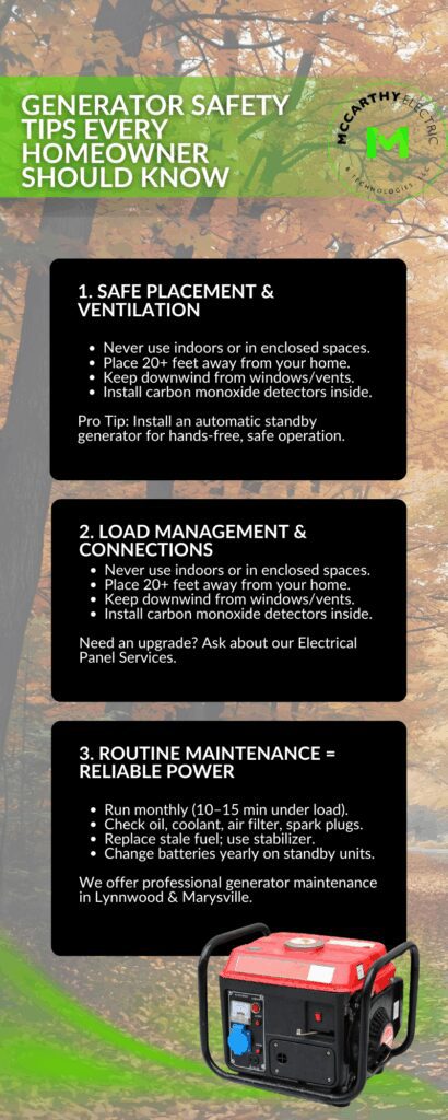 Generator Safety Tips