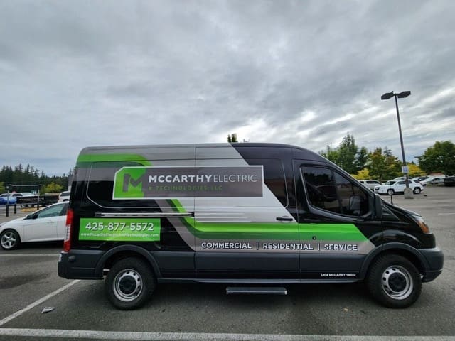 McCarthy Electric Service Van