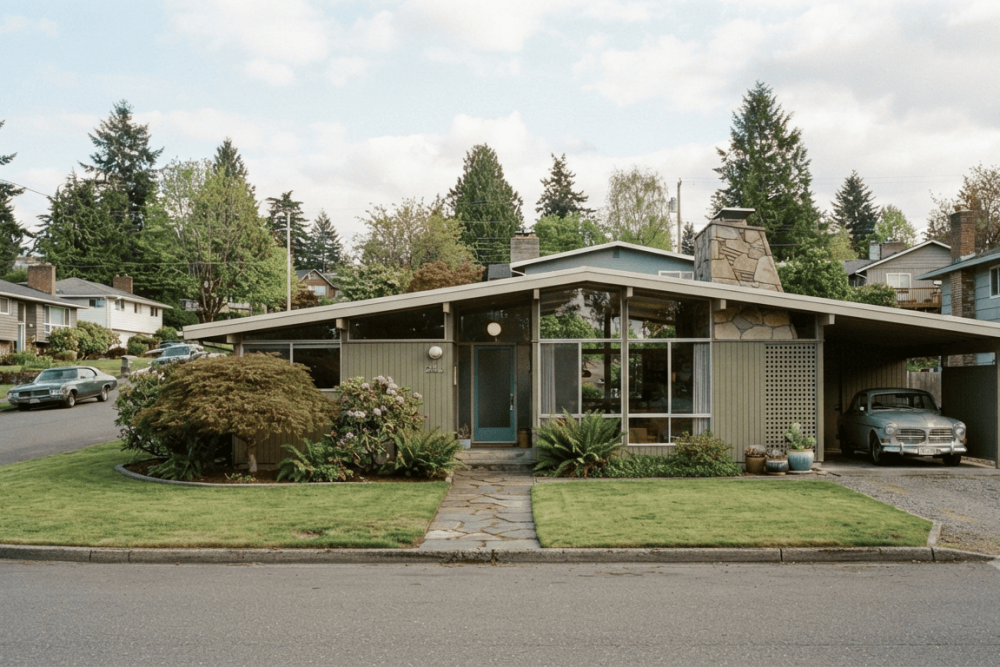 Mid-Century And Suburban Everett Homes